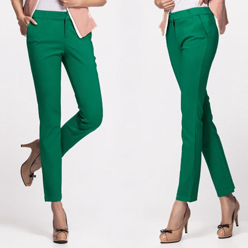casual OL office Pencil Trousers Girls's