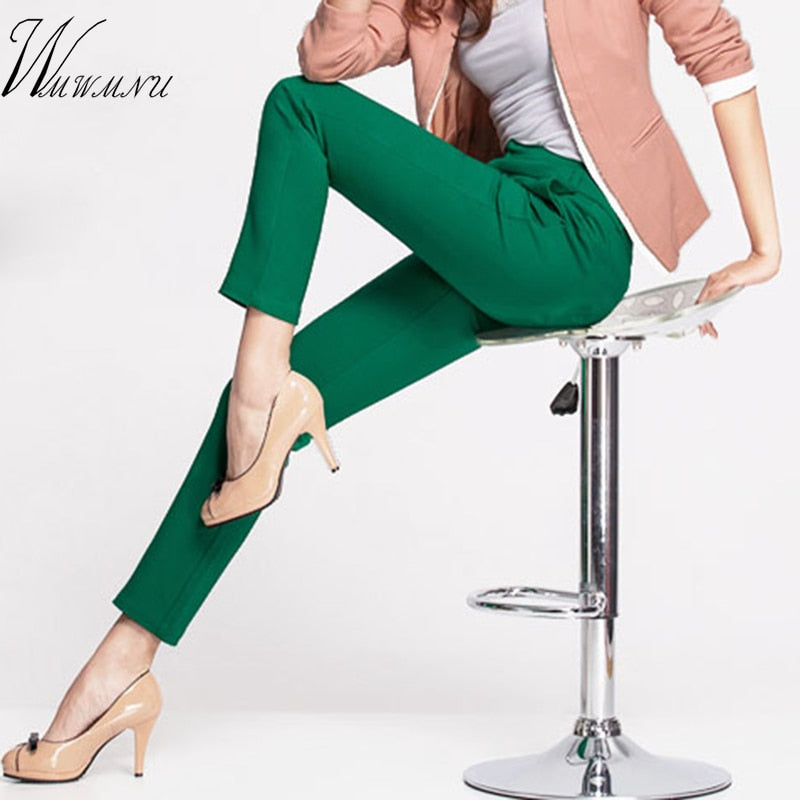 casual OL office Pencil Trousers Girls's