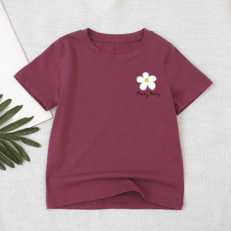 Menoea 2 7Y Baby Girl T-Shirt New Summer Cute Fruit Pattern Tops Girls Boys Tees Children Clothing 100% Cotton Outfit Clothes