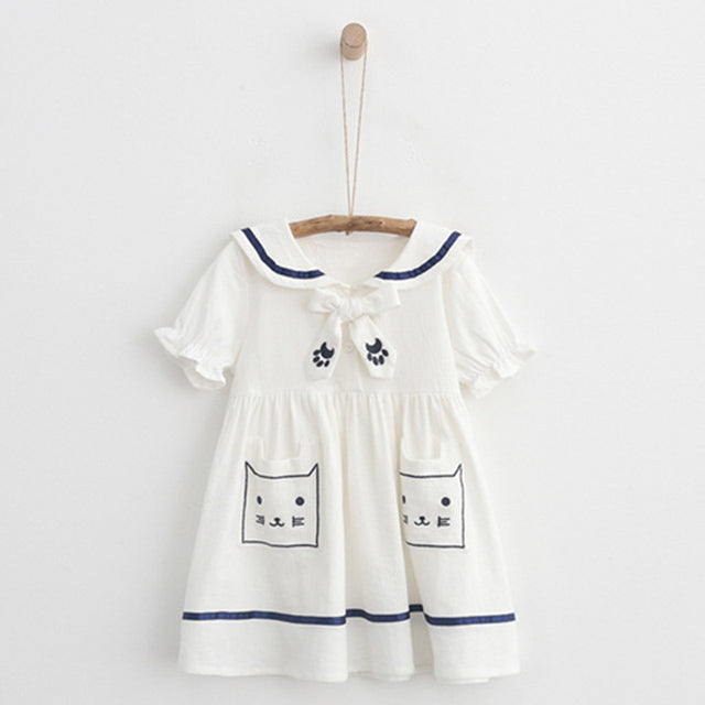 Menoea Girls Clothing Dresses 2020 Summer New Girl Princess Dress Children Floral Printed Design Kids Dresses for 2-7Y