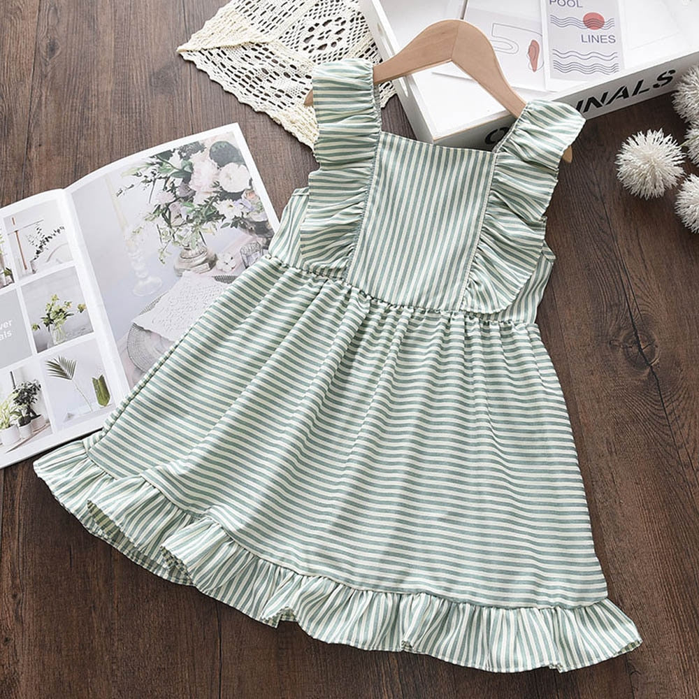 Menoea Girls Wedding Dress 2022 Summer Fashion Girl Kids Party Dresses Starry Sequins Outfits Gown Children Princess Clothes
