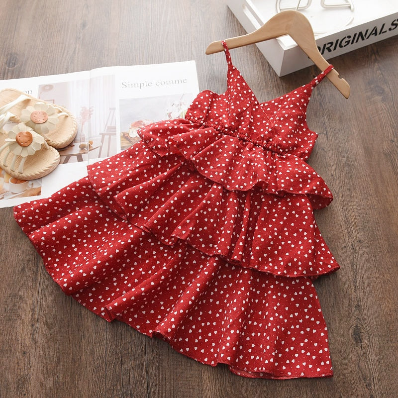Menoea Girls Wedding Dress 2022 Summer Fashion Girl Kids Party Dresses Starry Sequins Outfits Gown Children Princess Clothes