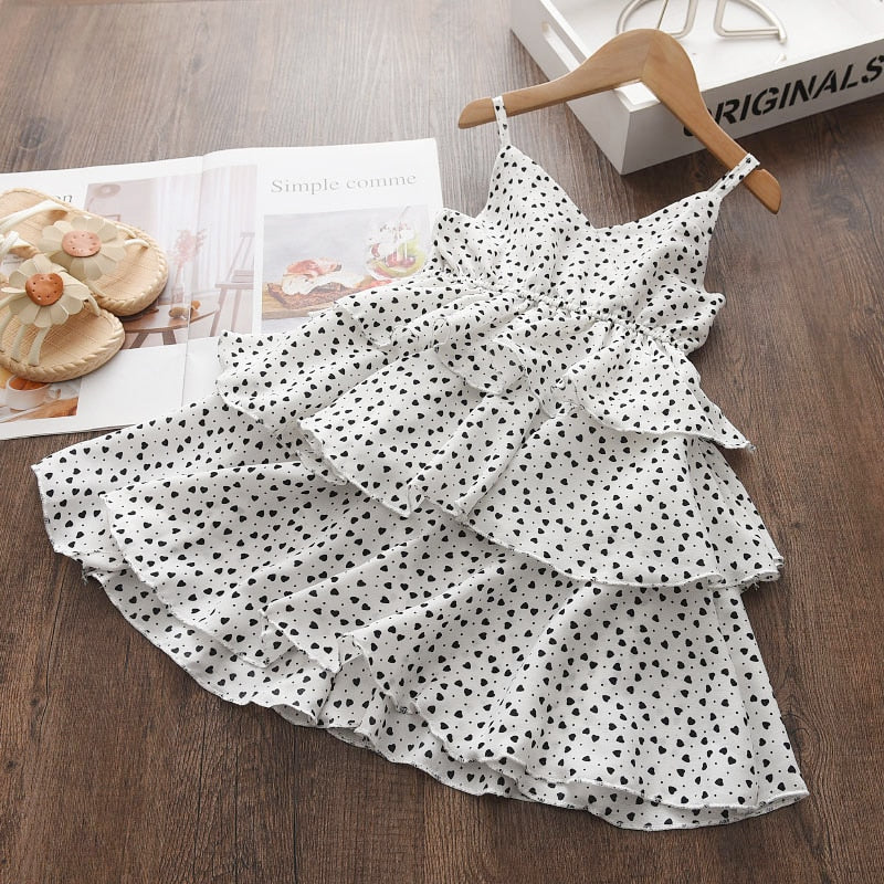 Menoea Girls Wedding Dress 2022 Summer Fashion Girl Kids Party Dresses Starry Sequins Outfits Gown Children Princess Clothes