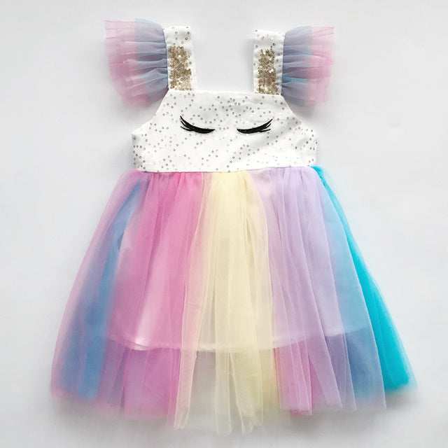 Girls Party Princess Dress