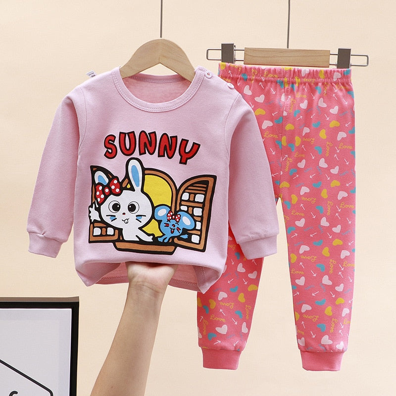 Baby boy baby girls winter Clothes Set Many styles Newborn Baby Boys Girls Clothes 2PCS Baby Pajamas Unisex Kids Clothing Sets