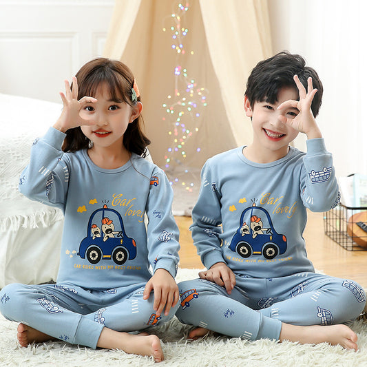 Children Pajamas Boys Totoro Cotton Clothes Pants Set Cartoon Sleepwear Kids Pajamas For Girls Toddler Baby Outfits Child Pyjama