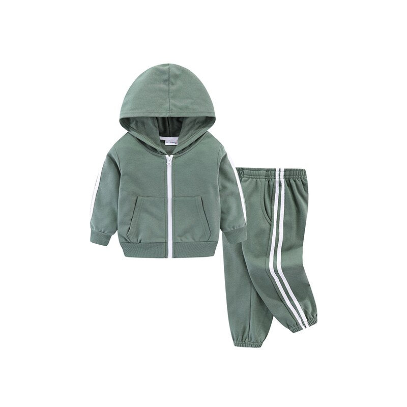 Mudkingdom Kids Jogger Sets Sports Hoodies and Sweatpants Girls Pants Outfits Cotton Sweatsuit for Spring Boys Clothes Active