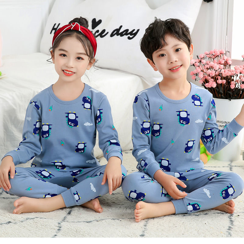 Children Pajamas Boys Totoro Cotton Clothes Pants Set Cartoon Sleepwear Kids Pajamas For Girls Toddler Baby Outfits Child Pyjama