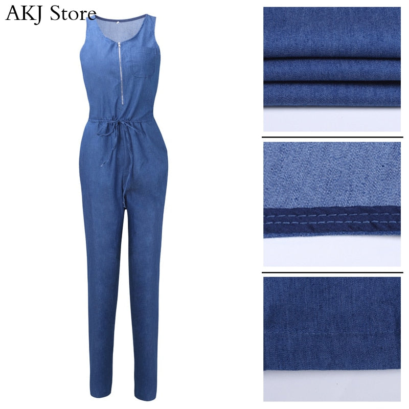 Elegant Long Jumpsuit Women Summer 2020 Shirt Overalls Office Lady One Piece Romper Belt