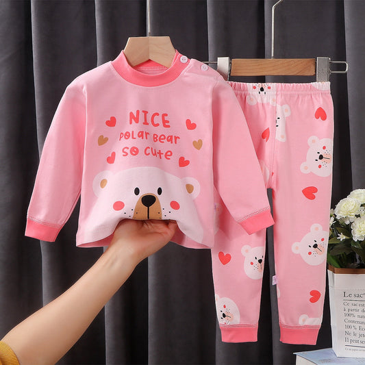 Baby boy baby girls winter Clothes Set Many styles Newborn Baby Boys Girls Clothes 2PCS Baby Pajamas Unisex Kids Clothing Sets