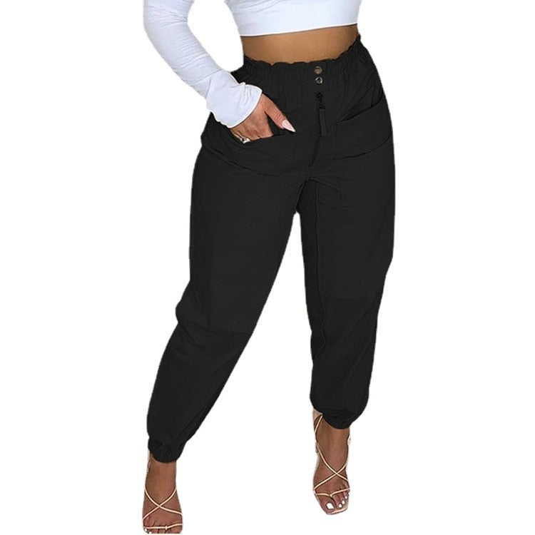 Mandylandy Women Pants High Waist Pants