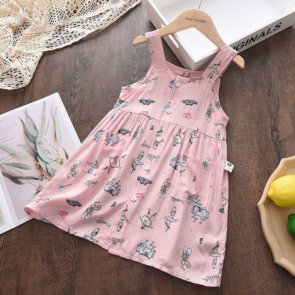 Menoea Baby Girls Cotton Dresses New Summer Flower Embroidery Lace Dress Toddler Kids Casual Flying Sleeve Princess Clothes 2-6Y