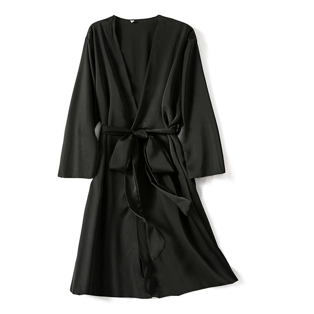 Satin Robe Sleepwear