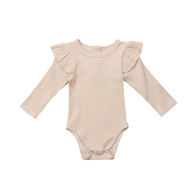 Baby Girl Long Sleeve Romper - aeronna-clothing