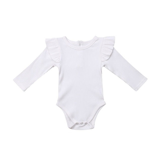 Baby Girl Long Sleeve Romper - aeronna-clothing