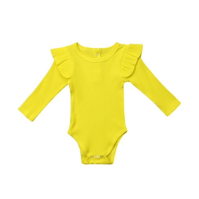 Baby Girl Long Sleeve Romper - aeronna-clothing