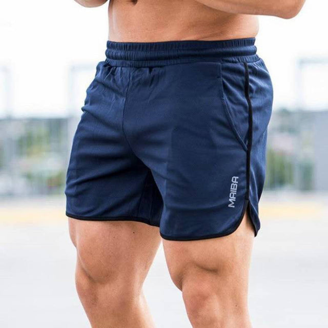 Men Fitness Bodybuilding Shorts - aeronna-clothing