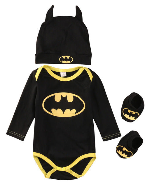 Batman Baby Boy Rompers - aeronna-clothing