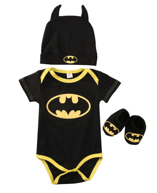 Batman Baby Boy Rompers - aeronna-clothing