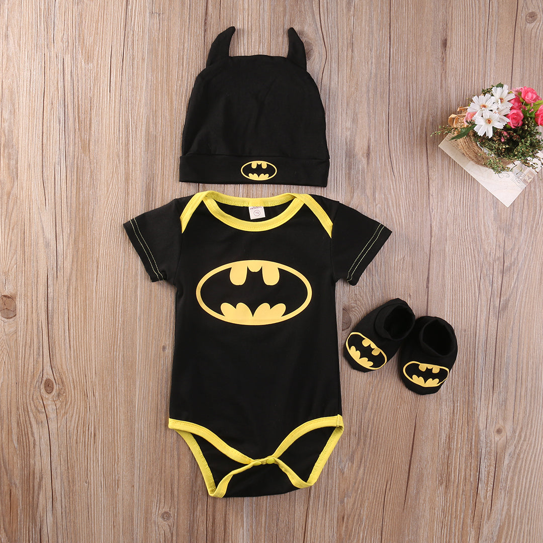 Batman Baby Boy Rompers - aeronna-clothing