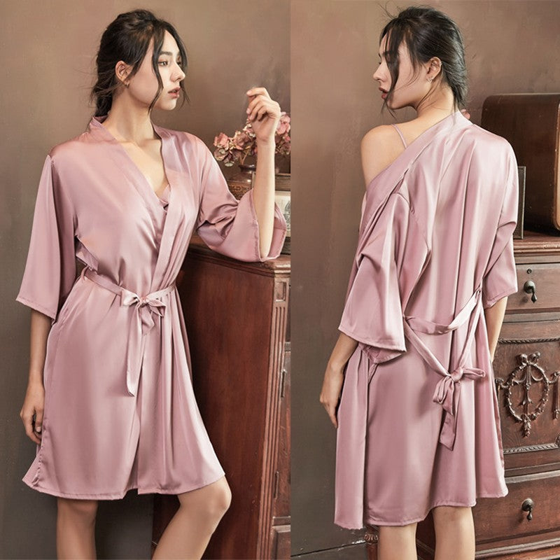 Satin Robe Sleepwear