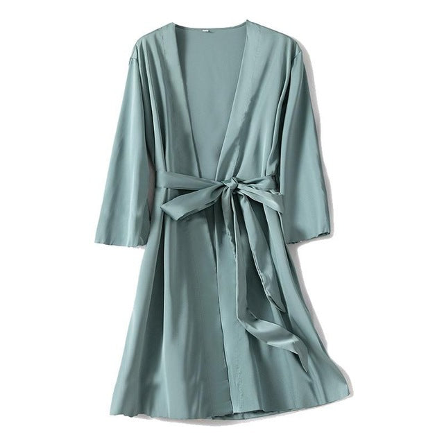 Satin Robe Sleepwear