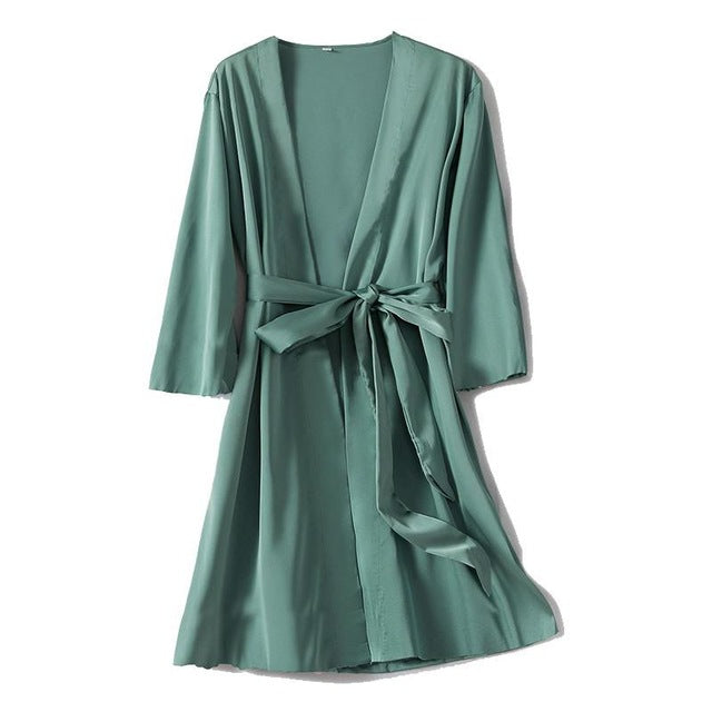 Satin Robe Sleepwear