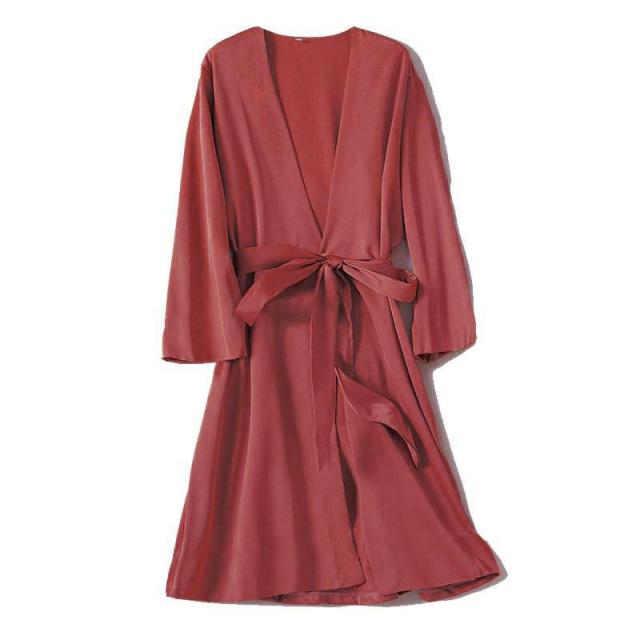 Satin Robe Sleepwear