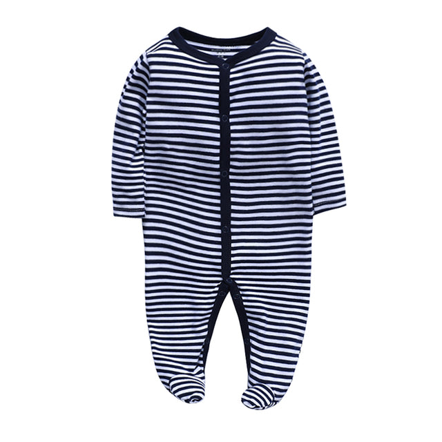 Newborn Cotton Sleepsuit - aeronna-clothing