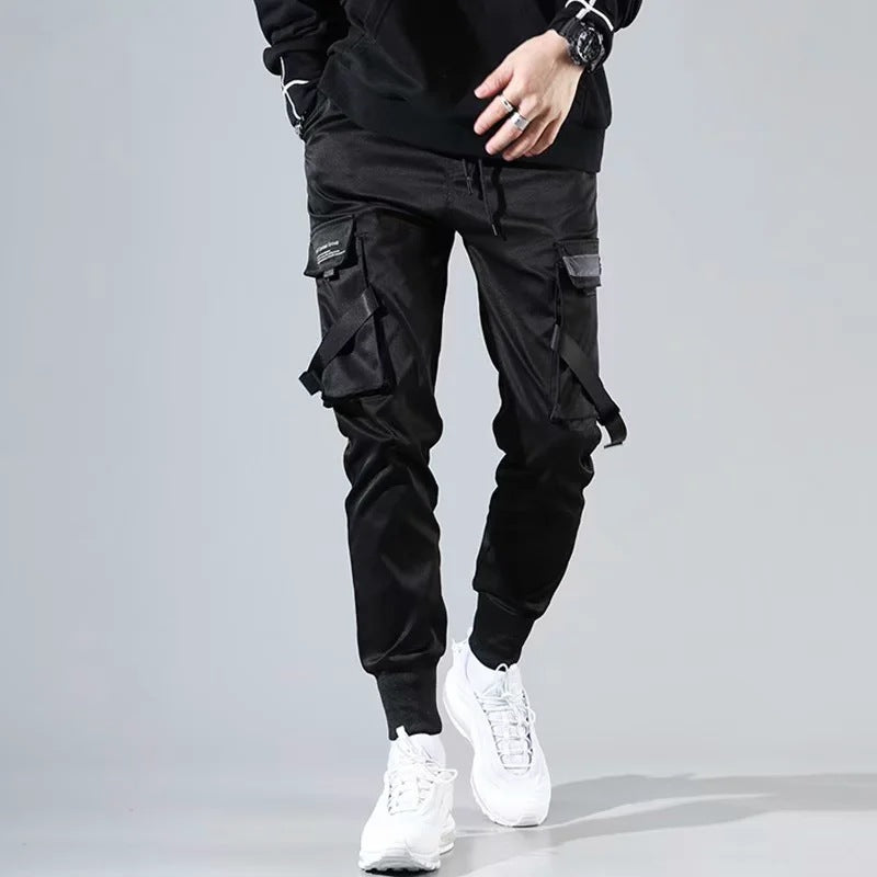 Men Cargo Jogger Pants - aeronna-clothing