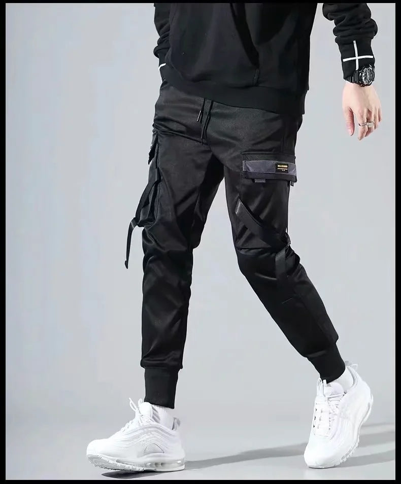 Men Cargo Jogger Pants - aeronna-clothing