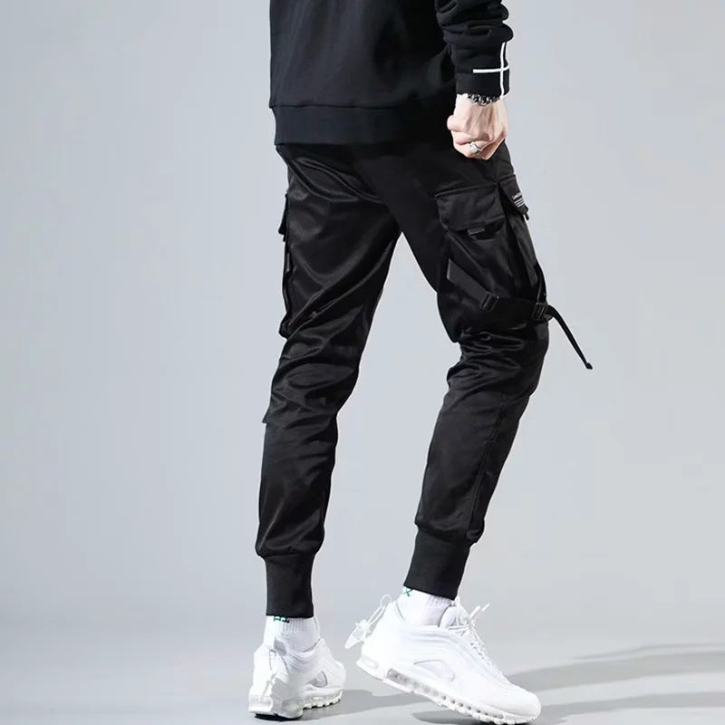 Men Cargo Jogger Pants - aeronna-clothing