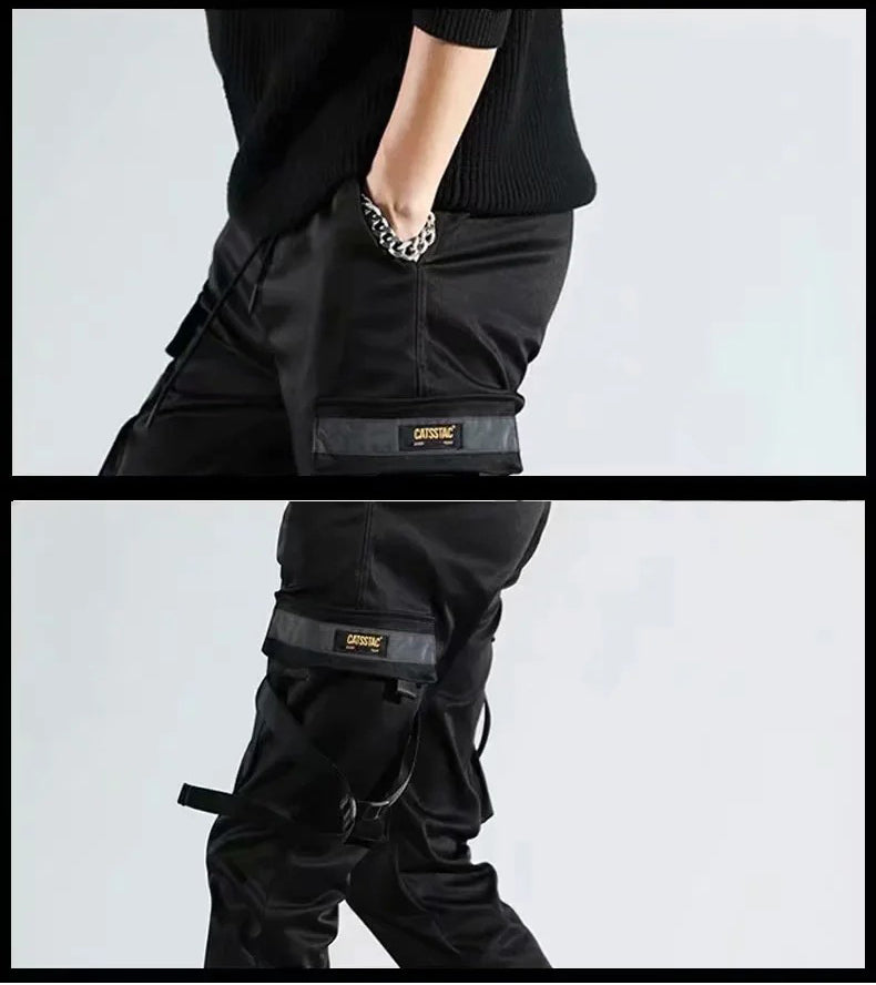 Men Cargo Jogger Pants - aeronna-clothing