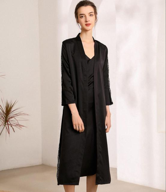 Kimono Long Gown Suit - aeronna-clothing