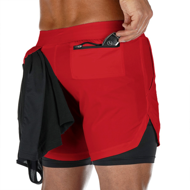 Men Camo Running Shorts - aeronna-clothing