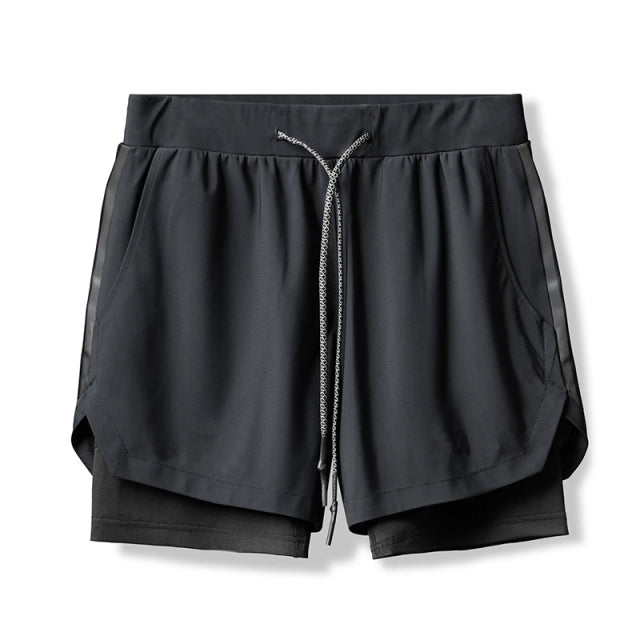 Men Camo Running Shorts - aeronna-clothing