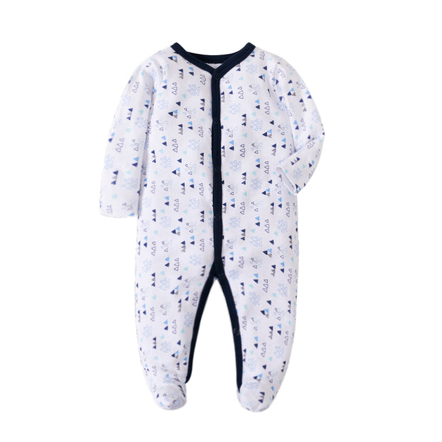 Newborn Cotton Sleepsuit - aeronna-clothing