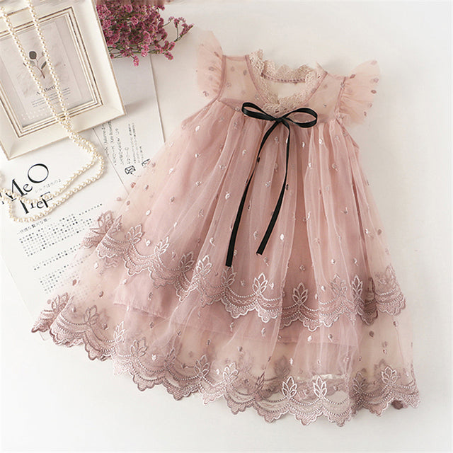 Fancy Flower Princess Dress - aeronna-clothing