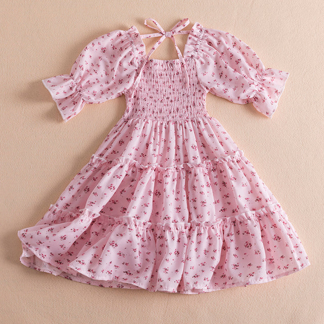 Fancy Flower Princess Dress - aeronna-clothing