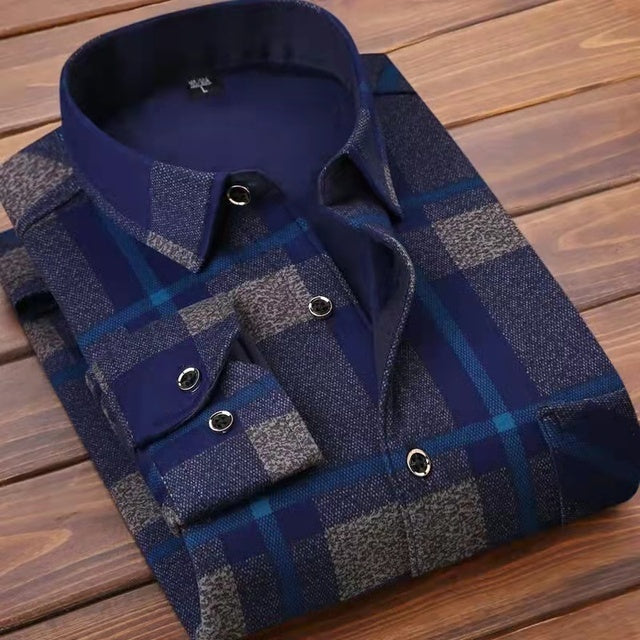 Casual Winter Shirt - aeronna-clothing