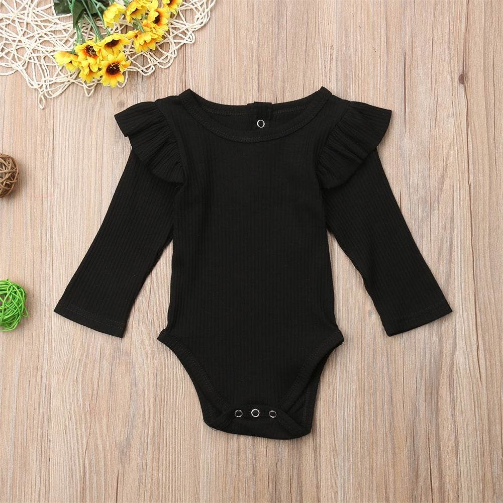 Baby Girl Long Sleeve Romper - aeronna-clothing