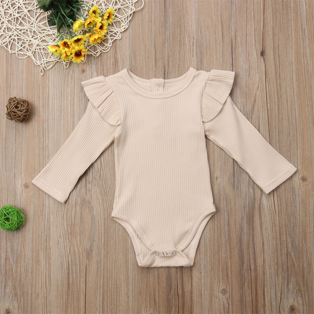 Baby Girl Long Sleeve Romper - aeronna-clothing